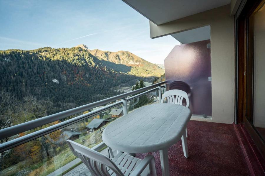 Skiverleih 3-Zimmer-Appartment für 6 Personen (18A) - Résidence le Solarium - Châtel - Balkon