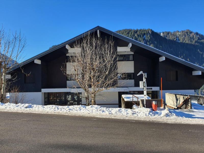 Ski verhuur Appartement 3 kamers 6 personen - Résidence le Soli - Châtel - Buiten winter