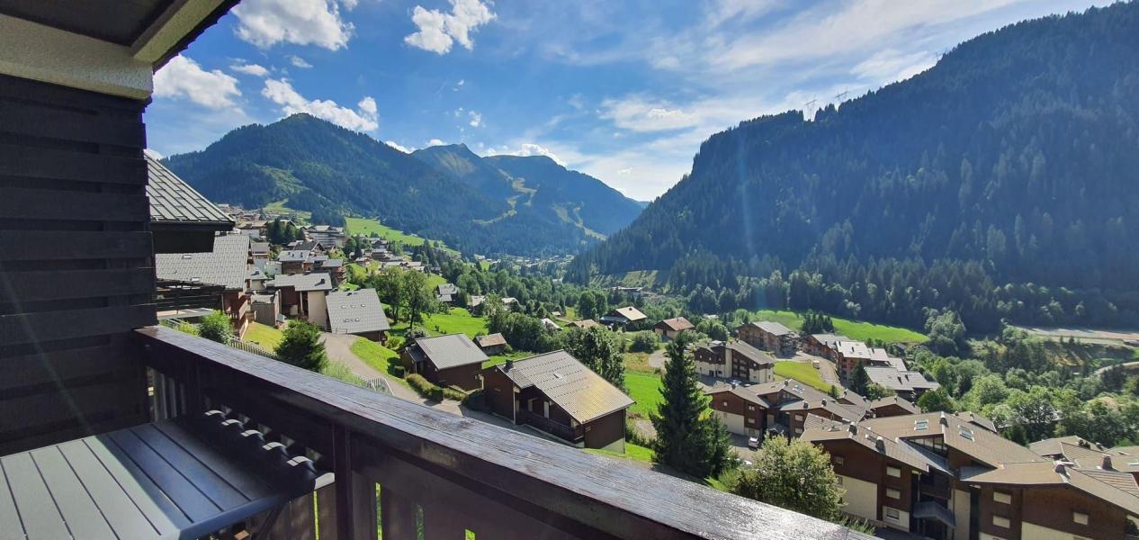 Soggiorno sugli sci Appartamento 3 stanze per 6 persone - Résidence le Soli - Châtel - Balcone