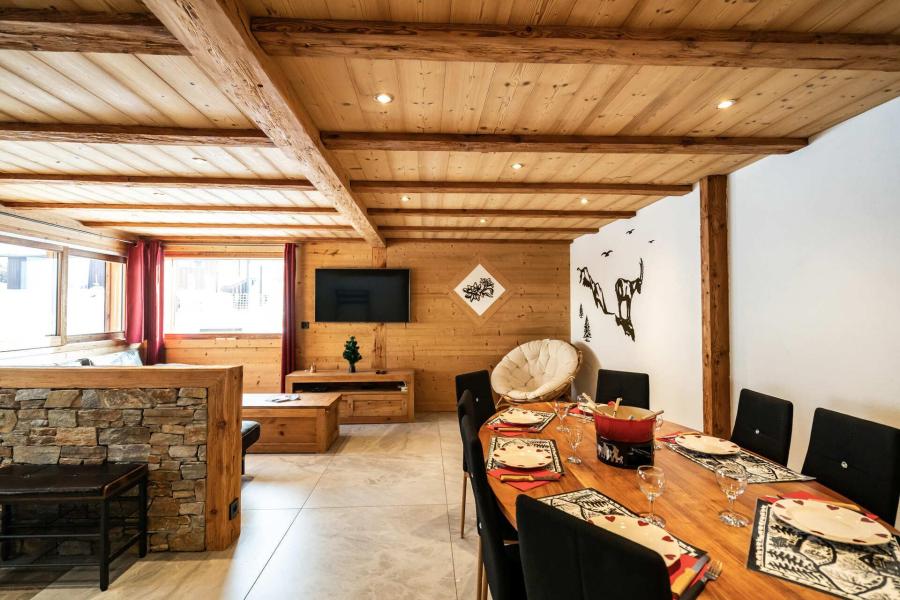 Ski verhuur Appartement 4 kamers 8 personen (TER001B) - Résidence le Terroit - Châtel - Woonkamer