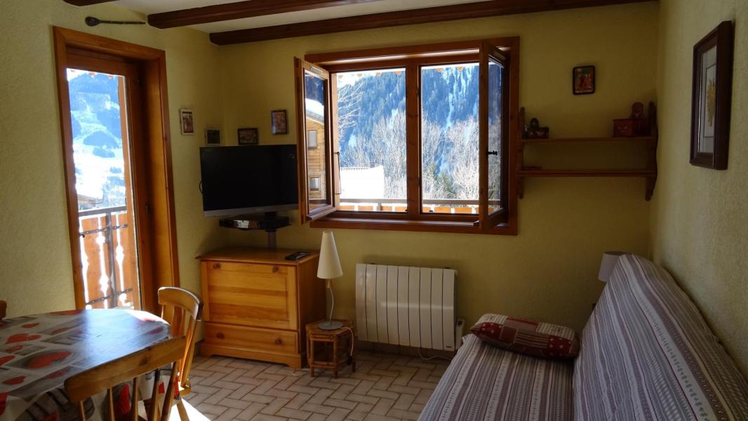 Ski verhuur Studio 4 personen (TER031B) - Résidence le Terroit - Châtel - Woonkamer