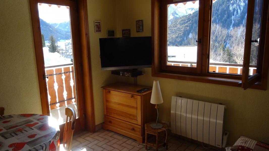 Ski verhuur Studio 4 personen (TER031B) - Résidence le Terroit - Châtel - Woonkamer