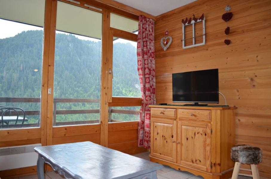 Skiverleih 2-Zimmer-Appartment für 5 Personen (A3) - Résidence le Val Pierre - Châtel - Wohnzimmer