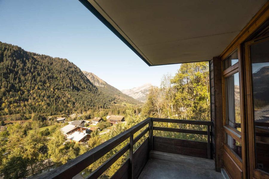 Skiverleih Résidence le Val Pierre - Châtel - Balkon
