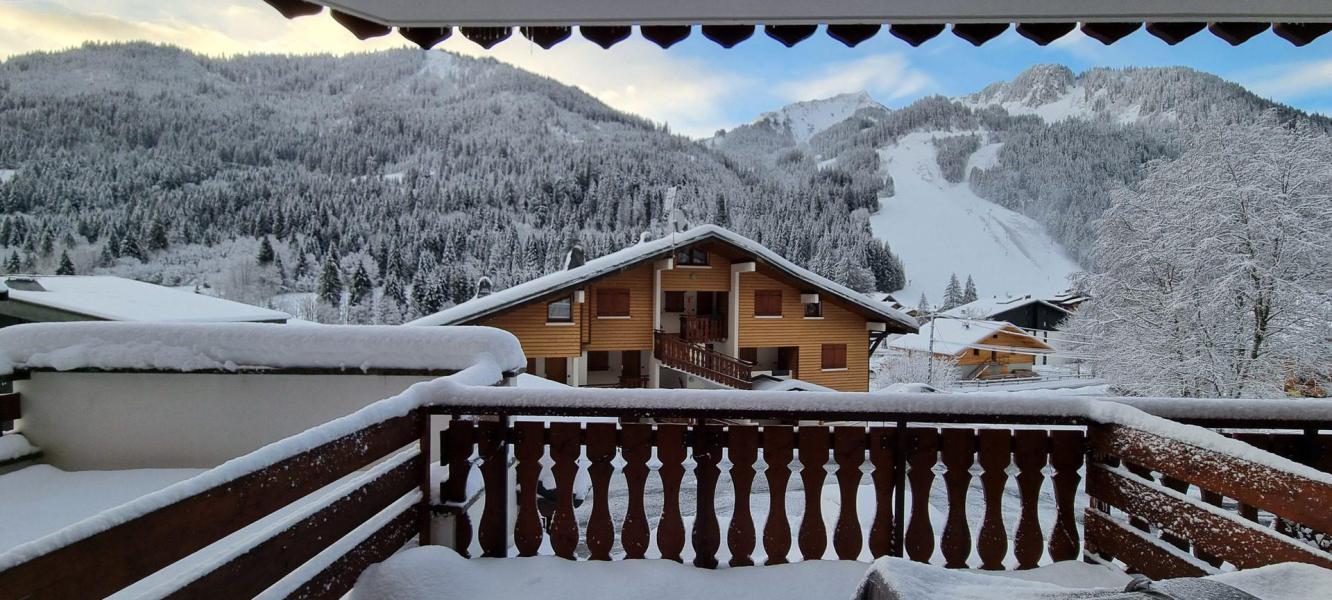Location au ski Appartement 2 pièces coin montagne 4 personnes (B5) - Résidence les Chalets de Perthuis - Châtel - Extérieur hiver