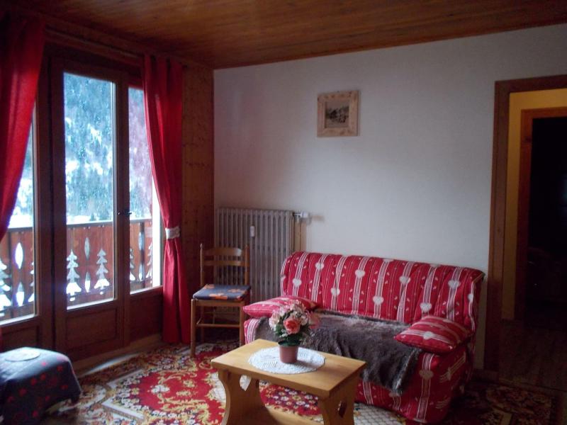 Ski verhuur Appartement 2 kamers 6 personen (002) - Résidence les Marguerites - Châtel - Woonkamer