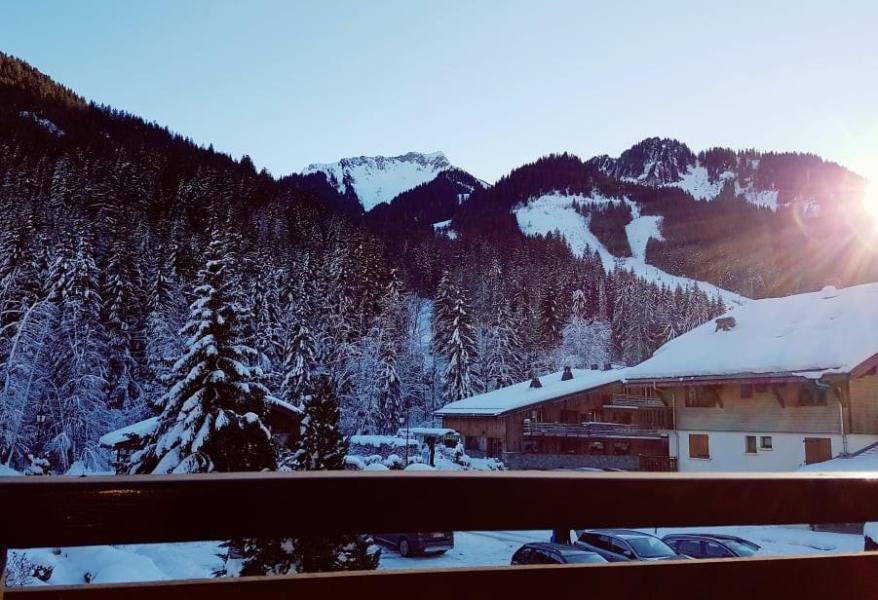 Location au ski Studio coin montagne 4 personnes (PDS195B) - Résidence les Portes du Soleil - Châtel - Extérieur hiver