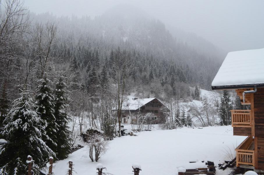 Vacances en montagne Appartement 2 pièces cabine 5 personnes (PRA006) - Résidence les Praz - Châtel - Extérieur hiver