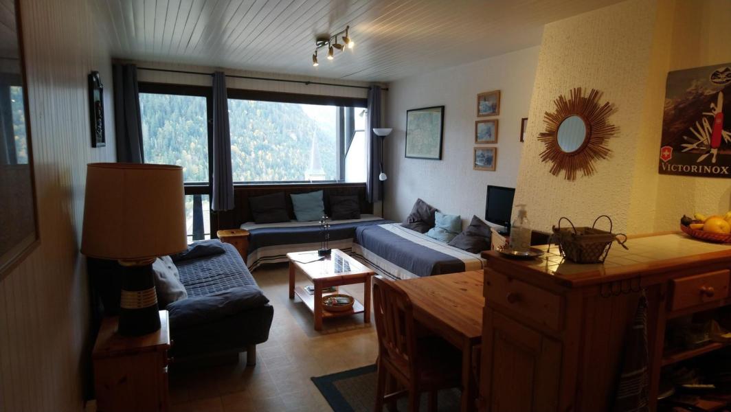 Аренда на лыжном курорте Квартира студия для 3 чел. (RHO404) - Résidence les Rhododendrons - Châtel