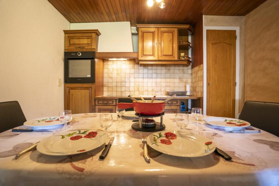 Ski verhuur Appartement 2 kamers 5 personen (RHO307) - Résidence les Rhododendrons - Châtel - Woonkamer