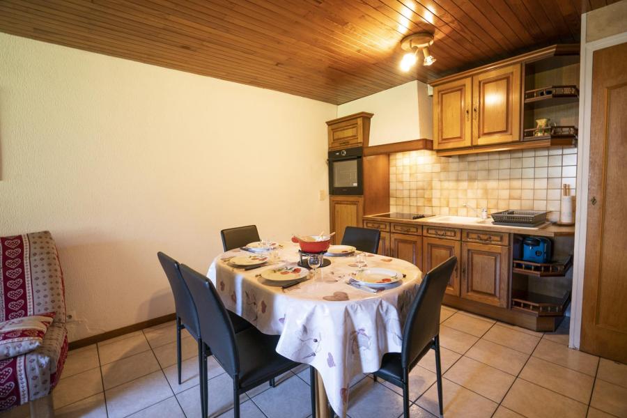 Ski verhuur Appartement 2 kamers 5 personen (RHO307) - Résidence les Rhododendrons - Châtel - Woonkamer