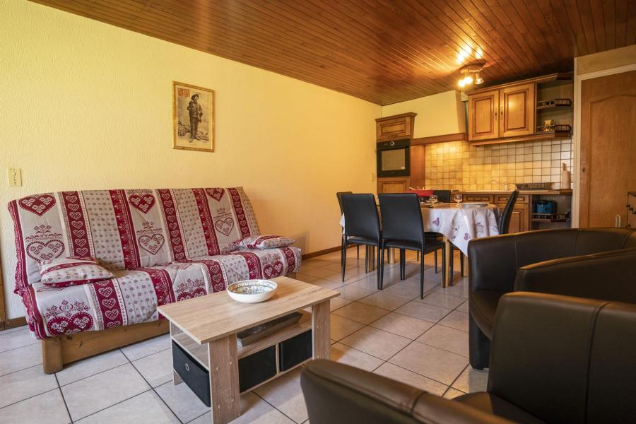 Ski verhuur Appartement 2 kamers 5 personen (RHO307) - Résidence les Rhododendrons - Châtel - Woonkamer