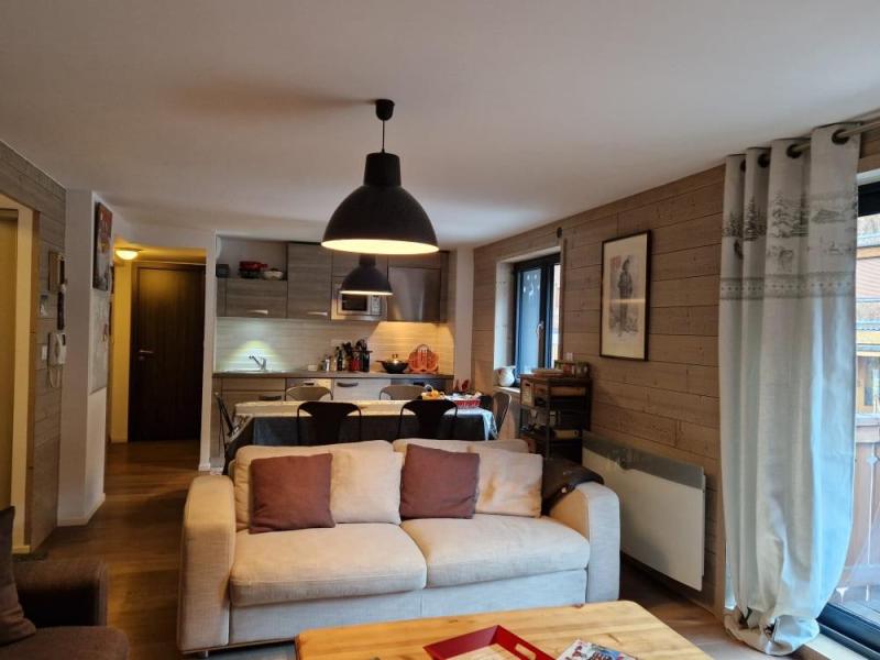 Rent in ski resort 3 room apartment 6 people (12) - Résidence Les Soldanelles - Châtel - Living room