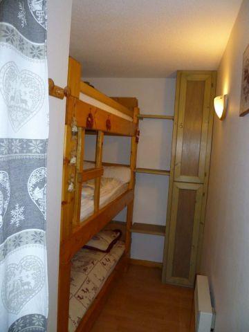 Skiverleih 2-Zimmer-Berghütte für 5 Personen (004) - Résidence les Sorbiers - Châtel - Offener Schlafbereich