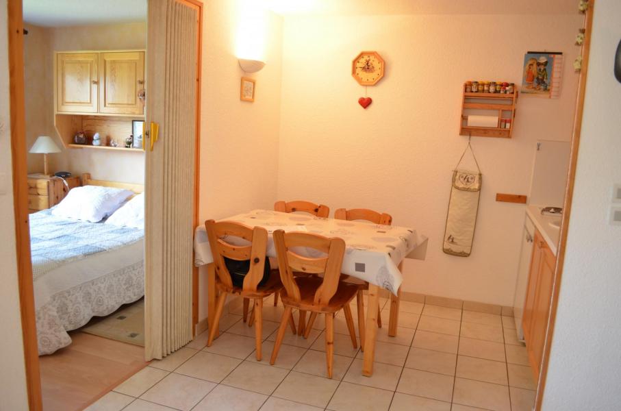 Ski verhuur Appartement 2 kamers bergnis 5 personen (002) - Résidence les Sorbiers - Châtel - Woonkamer