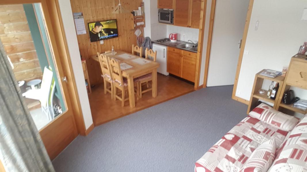 Ski verhuur Studio 4 personen (11) - Résidence les Trifles - Châtel - Woonkamer