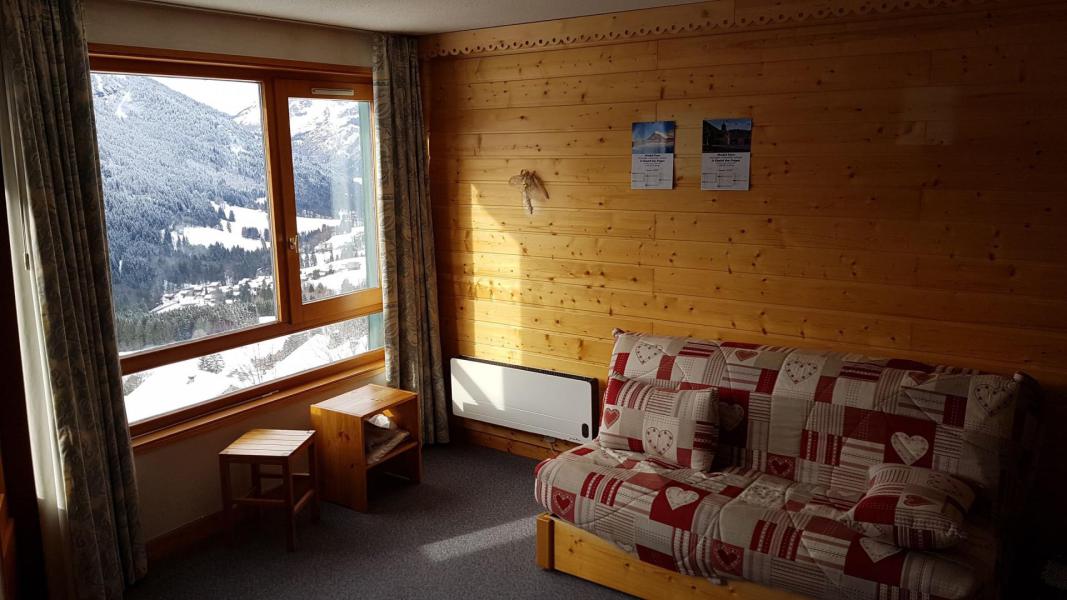 Ski verhuur Studio 4 personen (11) - Résidence les Trifles - Châtel - Woonkamer