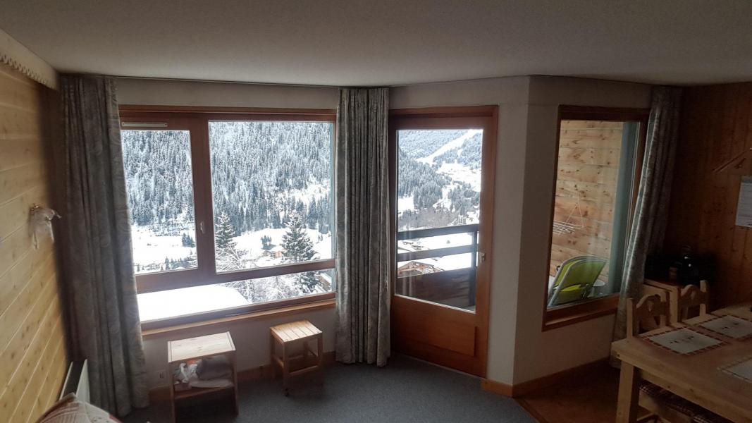 Ski verhuur Studio 4 personen (11) - Résidence les Trifles - Châtel - Woonkamer