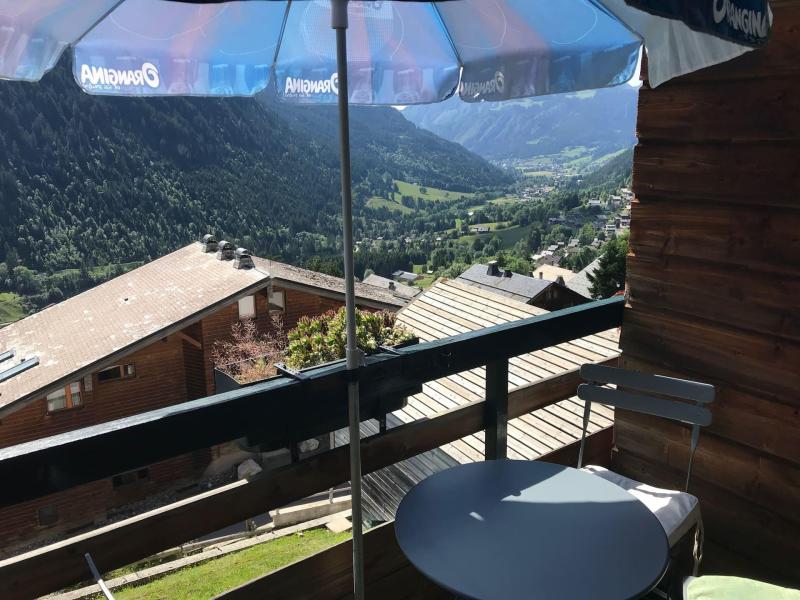 Ski verhuur Studio 4 personen (5) - Résidence les Trifles - Châtel - Balkon