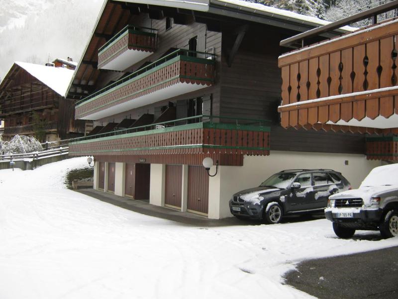 Location au ski Studio cabine 4 personnes (28A) - Résidence les Voinettes - Châtel - Extérieur hiver