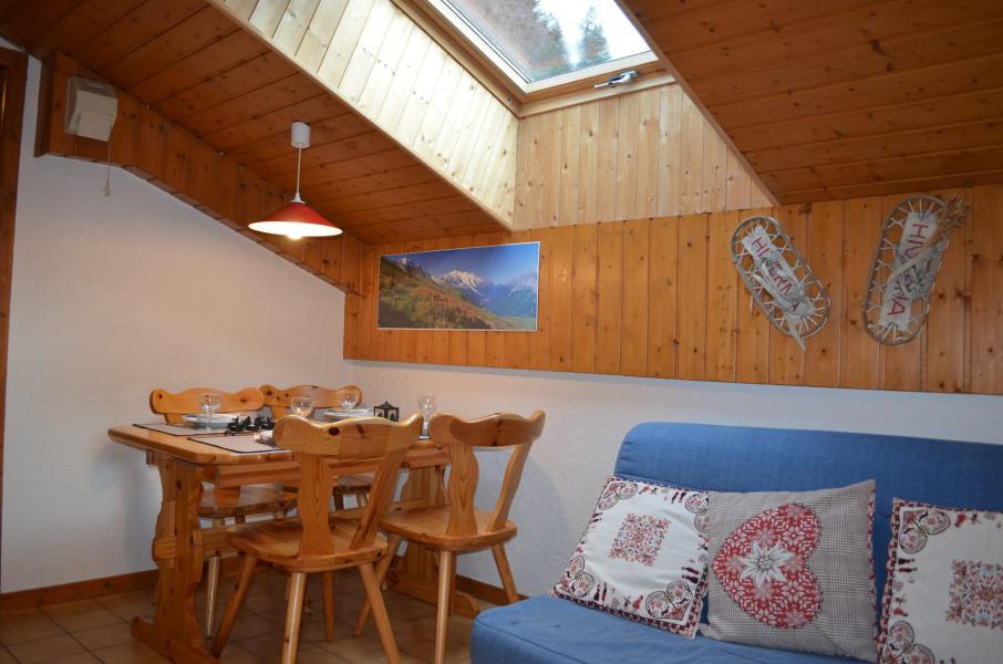 Ski verhuur Studio mezzanine 4 personen (13B) - Résidence les Voinettes - Châtel - Woonkamer