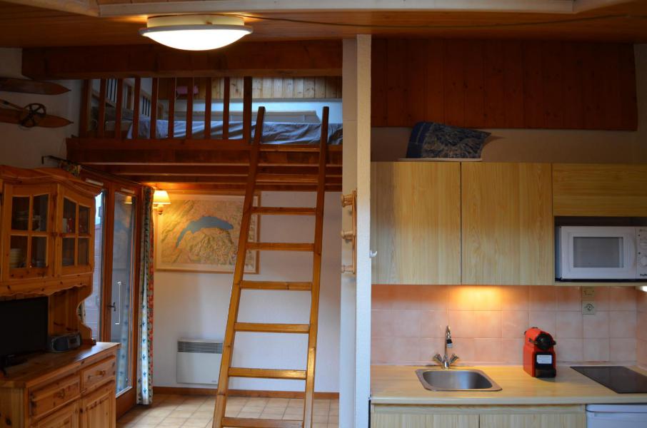 Location au ski Studio mezzanine 4 personnes (13B) - Résidence les Voinettes - Châtel - Séjour