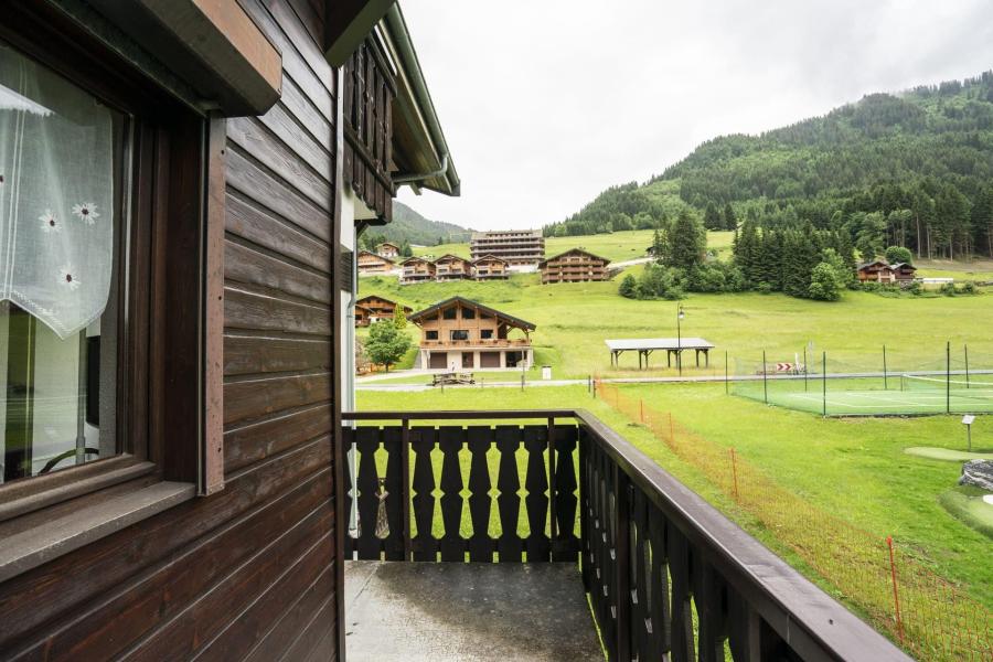 Skiverleih 2-Zimmer-Berghütte für 4 Personen (PNG011B) - Résidence Perce Neige - Châtel - Balkon