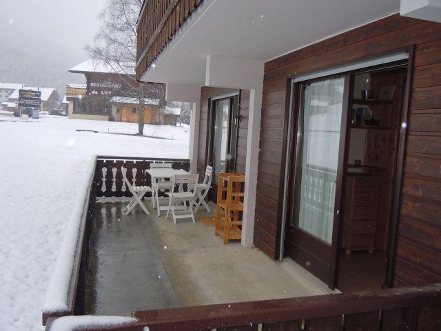 Location au ski Appartement 2 pièces coin montagne 4 personnes (PNG004B) - Résidence Perce Neige - Châtel - Extérieur hiver