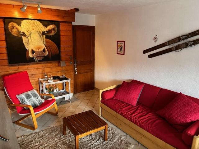 Rent in ski resort 3 room apartment 6 people (30) - Résidence Yéti - Châtel - Living room