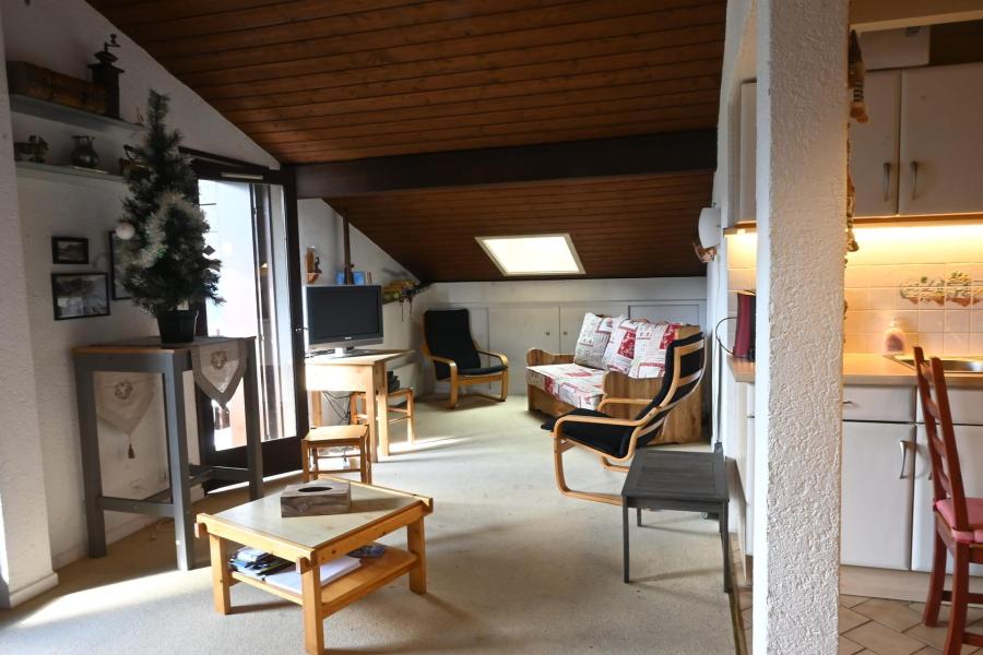 Skiverleih 3-Zimmer-Appartment für 6 Personen (51) - Résidence Yéti - Châtel - Wohnzimmer