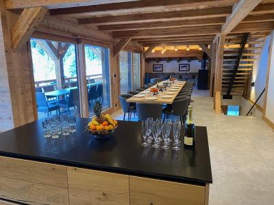 Location au ski Chalet 8 pièces 15 personnes - Chalet Au Bon Vieux Temps - Châtel - Séjour