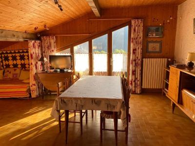 Rent in ski resort 2 room apartment 5 people - Chalet Bel Horizon - Châtel - Living room