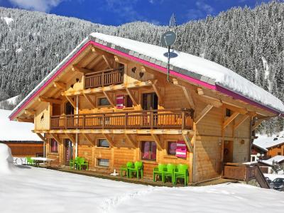 Vacances en montagne Chalet Châtel CPN01 - Châtel - Extérieur hiver
