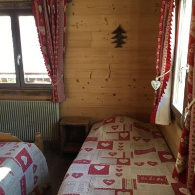 Аренда на лыжном курорте Апартаменты 3 комнат 6 чел. (1) - Chalet FLEURS DES CHAMPS - Châtel - Односпальная кровать