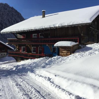 Location au ski Chalet FLEURS DES CHAMPS - Châtel - Intérieur