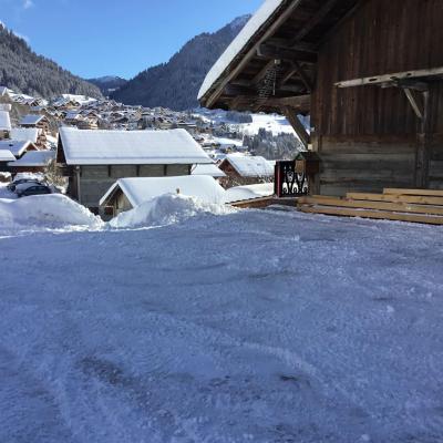 Ski verhuur Chalet FLEURS DES CHAMPS - Châtel - Binnen