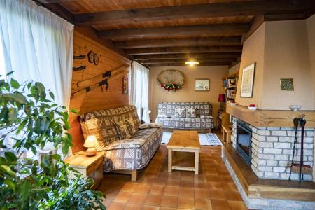 Rent in ski resort 3 room apartment cabin 5 people - Chalet l'Atelier de Théo - Châtel - Living room
