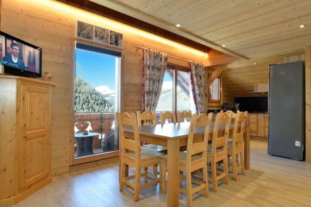 Rent in ski resort 3 room duplex apartment 7 people (3) - Chalet l'Epicéa - Châtel - Living room