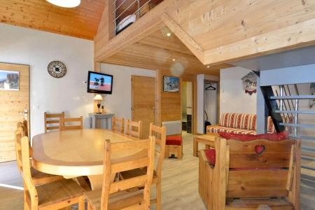 Rent in ski resort 4 room duplex apartment 7 people (4) - Chalet l'Epicéa - Châtel - Living room