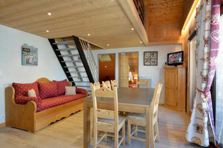 Ski verhuur Appartement duplex 3 kamers 7 personen (3) - Chalet l'Epicéa - Châtel - Woonkamer