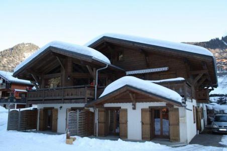 Rent in ski resort 8 room duplex apartment 16 people - Chalet l'Hermine des Vorres - Châtel - Winter outside