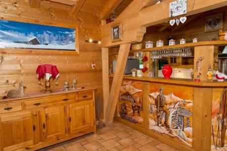 Rent in ski resort 8 room duplex apartment 16 people - Chalet l'Hermine des Vorres - Châtel - Living room