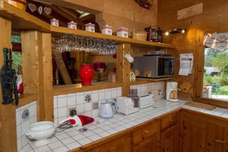 Ski verhuur Appartement duplex 8 kamers 16 personen - Chalet l'Hermine des Vorres - Châtel - Keukenblok