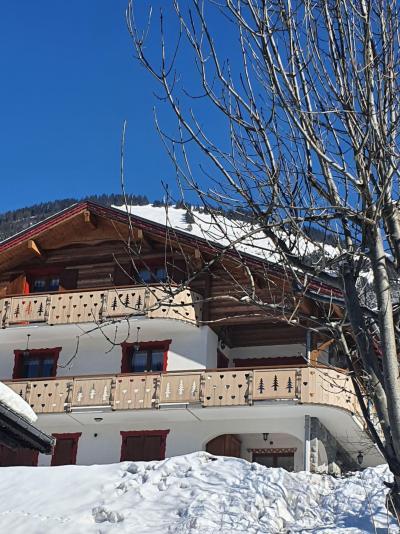Аренда на лыжном курорте Апартаменты 6 комнат 12 чел. (001) - Chalet la Boule de Neige - Châtel - зимой под открытым небом
