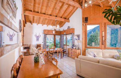 Location au ski Appartement triplex 6 pièces 14 personnes - Chalet la COUQUEILLE - Châtel - Séjour