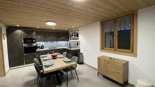 Skiverleih 3-Zimmer-Appartment für 6 Personen - Chalet La Ferme de Delphine et François - Châtel - Wohnzimmer