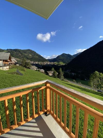 Skiverleih 6-Zimmer-Appartment für 12 Personen - Chalet La Ferme de Delphine et François - Châtel - Balkon