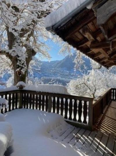 Vacances en montagne Appartement 4 pièces 8 personnes - Chalet la Miette - Châtel - Extérieur hiver