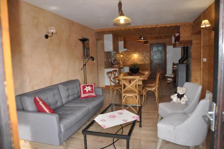 Ski verhuur Appartement 5 kamers 7 personen - Chalet la Puce - Châtel - Woonkamer