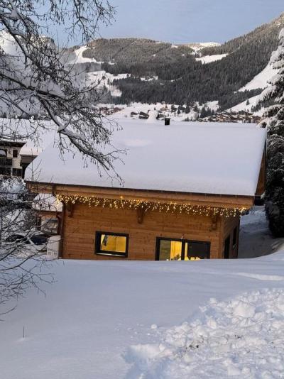 Location au ski Chalet 4 pièces 8 personnes - Chalet le Bancky - Châtel - Extérieur hiver
